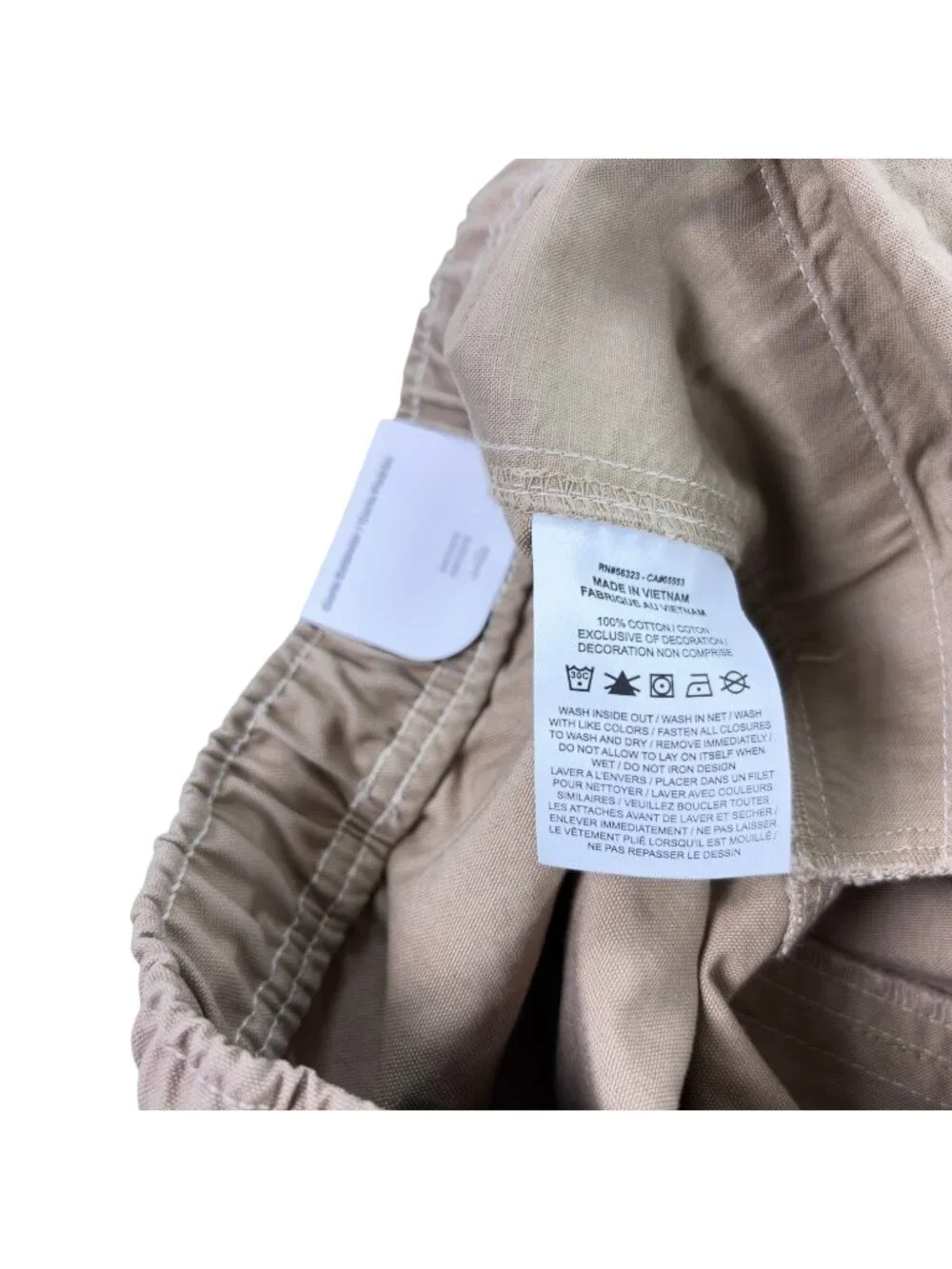 Jordan Chicago Canvas Cargo Pants Mens Size L Desert Camo FV7255-257 NEW